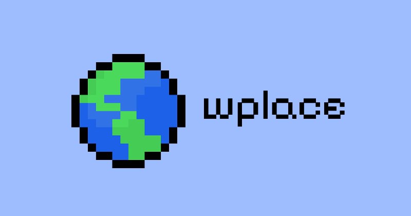 Wplace - A massive real-time pixel art canvas on the world map!